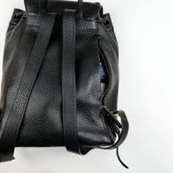 Cole Haan - Celia Woven-Trim Leather Backpack main image 3
